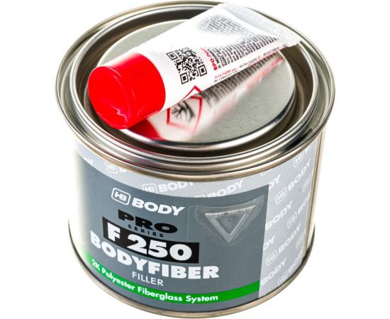 Шпатлевка HB BODY PRO F250 FIBER 0,25кг 2500600050 – изображение 3