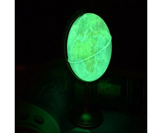 Аэрозольная краска Decorix (фосфоресцентная; матовая; зеленое свечение; 520 мл) 0125-00 DX – изображение 3