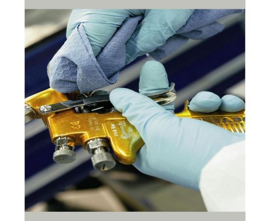 Белые прочные салфетки для работы с острыми и грубыми поверхностями Higen nx80 8977 – изображение 4