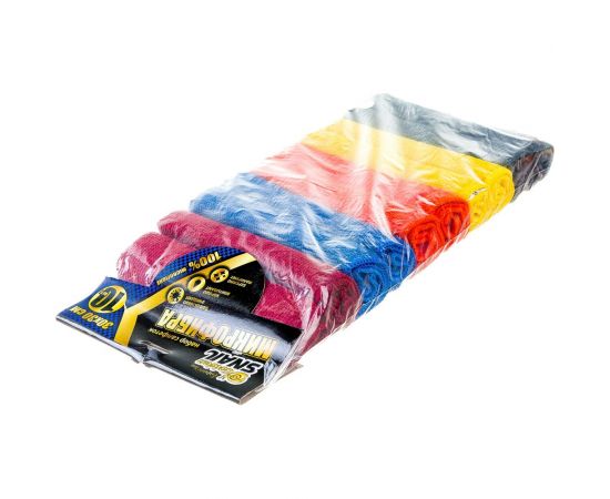 Набор из 10 шт. салфеток Golden Snail 30x30 см. микрофибра универсальная GS0452 – изображение 4