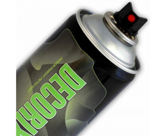 Аэрозольная краска Decorix (фосфоресцентная; матовая; зеленое свечение; 520 мл) 0125-00 DX – изображение 4