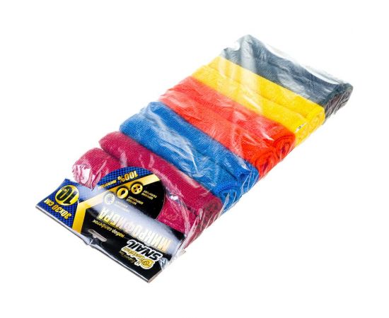 Набор из 10 шт. салфеток Golden Snail 30x30 см. микрофибра универсальная GS0452 – изображение 5