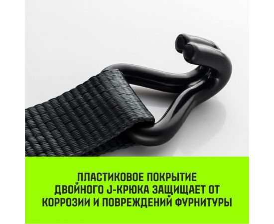 Стяжной ремень HITCH RS PROFESSIONAL 370:3700:6 (35 мм, STF 370 daN, 3,7 т, 6 м) SZ070685 – изображение 5