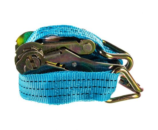 Стяжка для груза с храповиком MEGAPOWER 1500 кг, лента 6 м х 35 мм M-73156 – изображение 6