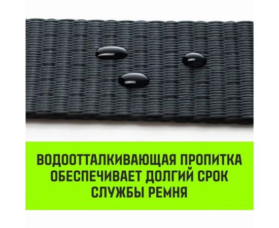 Стяжной ремень HITCH RS PROFESSIONAL 370:3700:6 (35 мм, STF 370 daN, 3,7 т, 6 м) SZ070685 – изображение 6