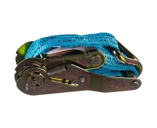 Стяжка для груза с храповиком MEGAPOWER 1500 кг, лента 6 м х 35 мм M-73156 – изображение 8