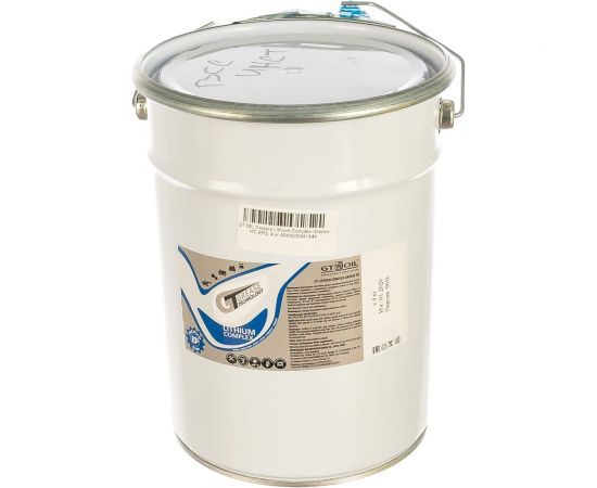 Смазка Lithium Complex Grease HT, EP2, 4 кг GT OIL 4640005941944 