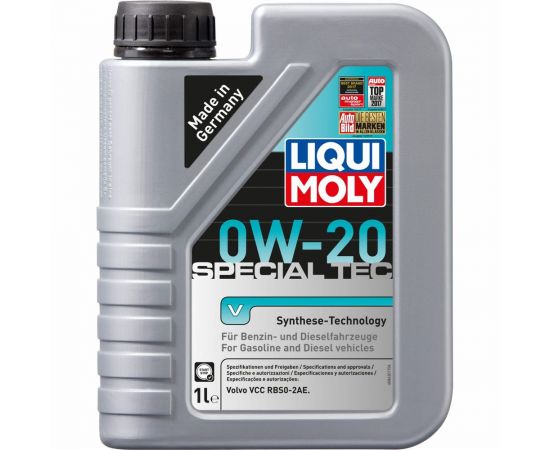 Масло моторное НС-синтетическое Special Tec V 0W-20 C5, 1 л LIQUI MOLY 20631 