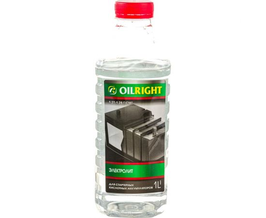 Электролит OILRIGHT 1 кг, 1.28 г/куб.см, пэт канистра 5500 