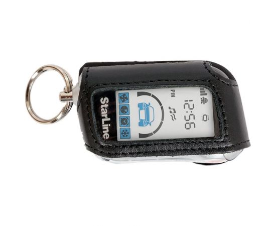 Чехол StarLine A63/A93 кожа, черный 1017886 