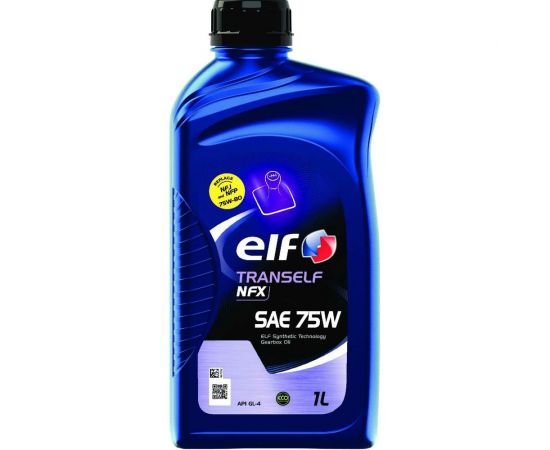 Жидкость для механических трансмиссий ELF TRANSELF NFX SAE 75W 1L 223519 