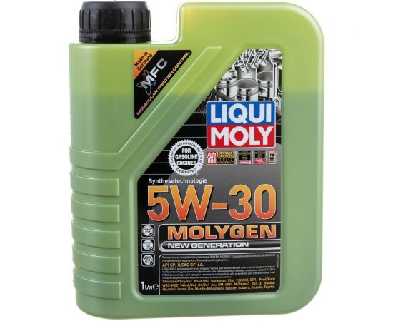 НС-синтетическое моторное масло LIQUI MOLY Molygen New Generation 5W-30 1л 9041 
