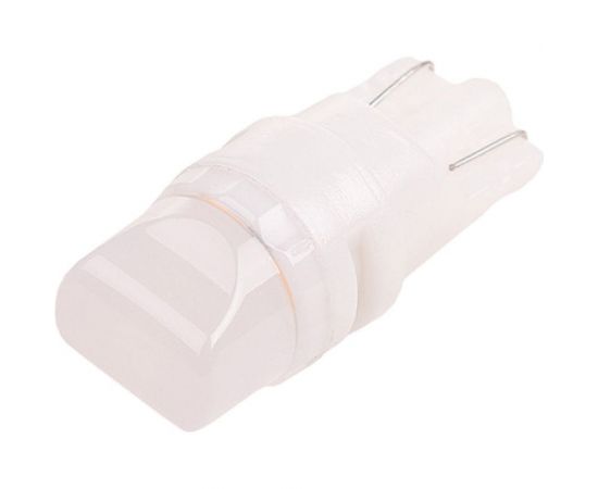 Автолампа диод T10 W5W 3 SMD диода 1-контурная без цоколя желтая салон SKYWAY S08201388 