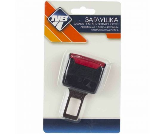 Заглушка замка ремня безопасности Nova Bright металлическая 47813 