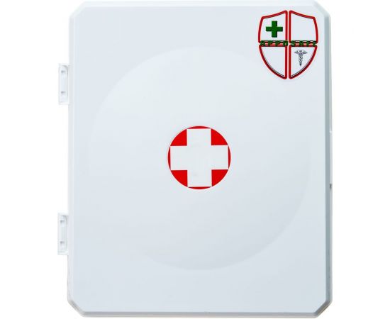 Аптечка первой помощи ООО АППОМЕД производственная, пластиковый шкаф 2903 