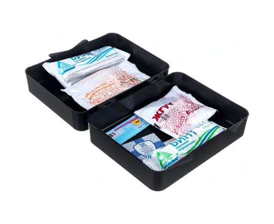 Аптечка первой помощи в дорогу Airline пластиковый футляр AM-04 