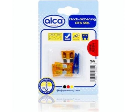 Флажковый предохранитель Alca 5 А, 5 шт. в блистере 690100 