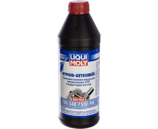 Полусинтетическое трансмиссионное масло 1л 75W-90 (GL-4/GL-5) LIQUI MOLY Hypoid-Getriebeoil TDL 3945 