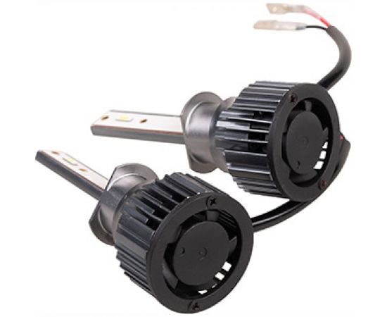 Автолампа-LED SKYWAY (аналог ксенона) H1(C9), 12/24V 22W 6000K 4000Lm 1-конт., 2 шт. S08701019 