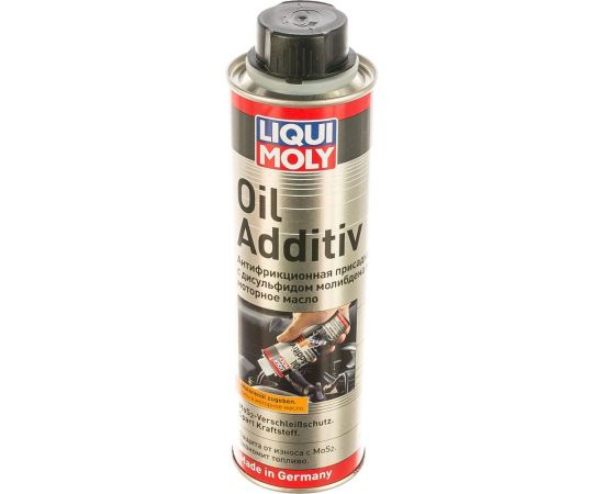 Антифрикционная присадка в моторное масло с дисульфидом молибдена 0,3л LIQUI MOLY Oil Additiv 1998 