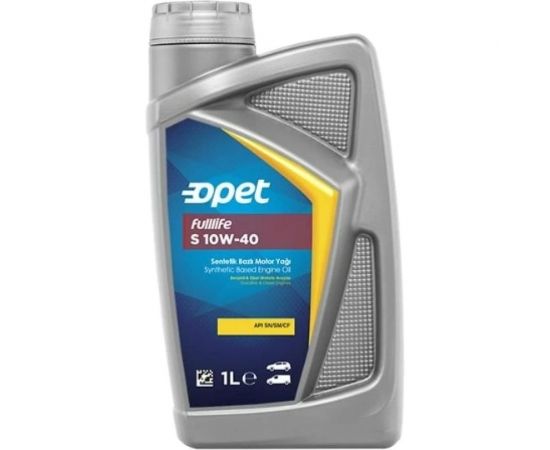 Синтетическое моторное масло OPET Fulllife S 10W-40, CF/SM/SN, 1 л 601215094 