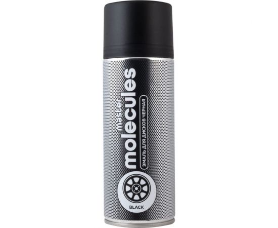 Эмаль для дисков Molecules черная, аэрозоль, 520 мл MLS306 