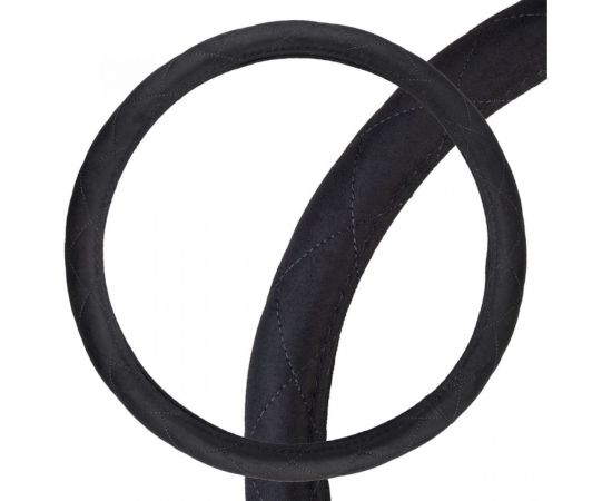 Оплетка SKYWAY Large-1 2XL, черная замша S01101076 – изображение 2