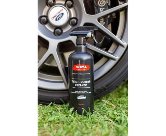 Очиститель шин, резиновых деталей и пластика SHIMA DETAILER TIRE & RUBBER CLEANER 1л 4603740921886 – изображение 2