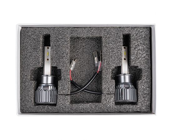 Автолампа-LED SKYWAY (аналог ксенона) H1(C9), 12/24V 22W 6000K 4000Lm 1-конт., 2 шт. S08701019 – изображение 2