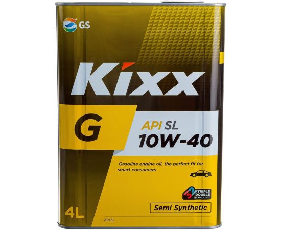 Моторное масло KIXX G SL/CF, 10W40, полусинтетическое, 4 л L531644TE1 – изображение 3