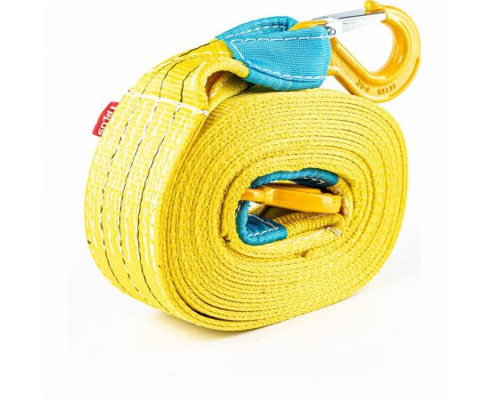 Усиленный буксировочный трос Tplus 16 т, 6 м, крюк/крюк T000935 – изображение 3