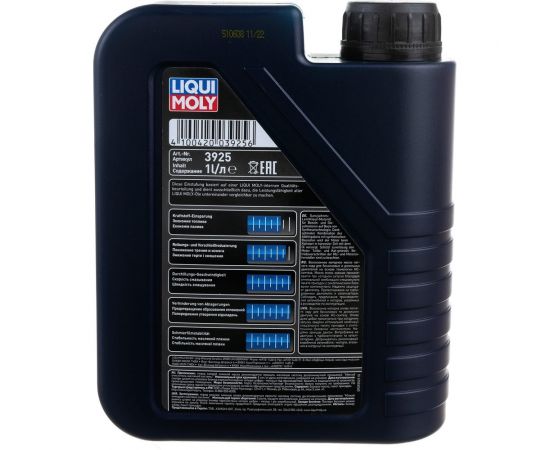 НС-синтетическое моторное масло LIQUI MOLY Optimal Synth 5W-40 1л 3925 – изображение 3