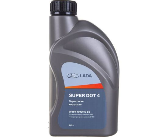 Тормозная жидкость LADA DOT-4 1 кг фирменная упаковка 88888100001082 – изображение 3