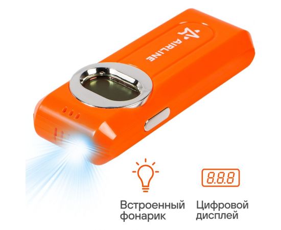 Цифровой алкотестер Airline ЖК дисплей ALK-D-02 – изображение 3