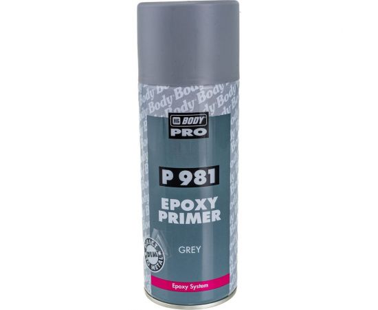 Аэрозольный грунт HB BODY эпоксидный 981 сер. 0,4л 5100700070 – изображение 3