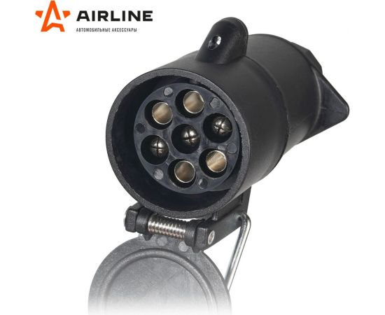 Розетка фаркопа Airline 12 В, 7 контактов, пластик ATE-25 – изображение 3