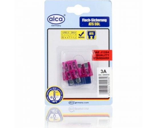 Флажковый предохранитель Alca 3 А, 5 шт в блистере 690030 – изображение 3
