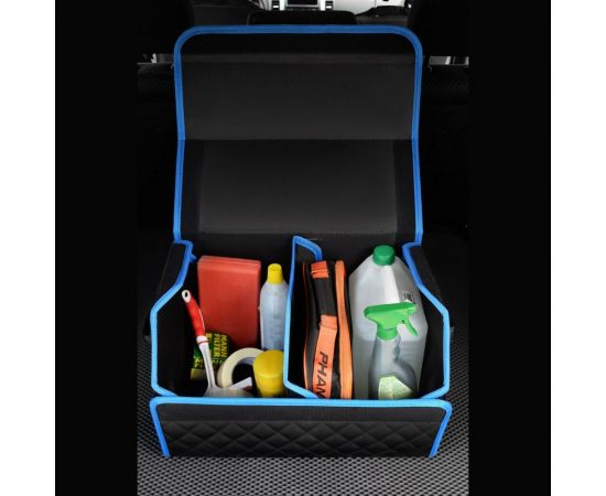 Автомобильный органайзер в багажник Vicecar черная нить/черный кант VC042_черный – изображение 4