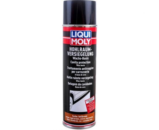 Антикор для пустот кузова LIQUI MOLY Hohlraum-Versiegelung-Spray hellbraun, воск, светло-желтый, 0,5л 6107 – изображение 4