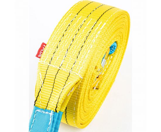 Усиленный буксировочный трос Tplus 16 т, 6 м, крюк/крюк T000935 – изображение 4