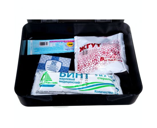 Аптечка первой помощи в дорогу Airline пластиковый футляр AM-04 – изображение 4