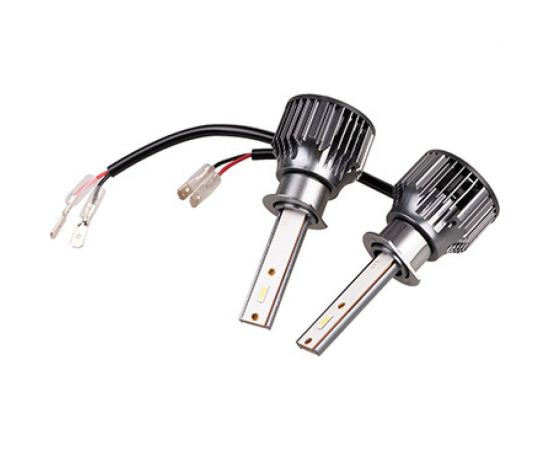 Автолампа-LED SKYWAY (аналог ксенона) H1(C9), 12/24V 22W 6000K 4000Lm 1-конт., 2 шт. S08701019 – изображение 4