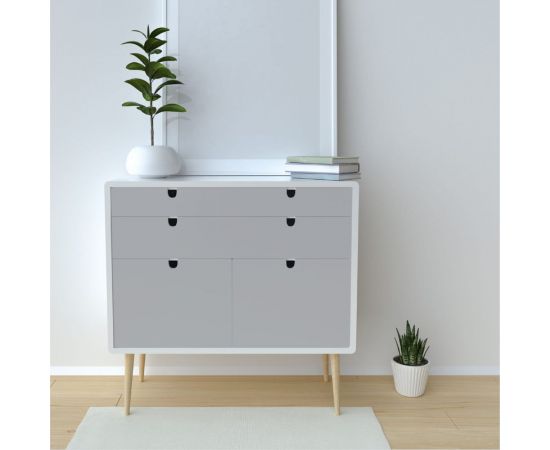 Аэрозольная краска Elcon для мебели, для декора, для металла, для пластика, для керамики, для стекла, для гипса, быстросохнущая, акриловая, серый туман, 520 мл 00-00462264 – изображение 5