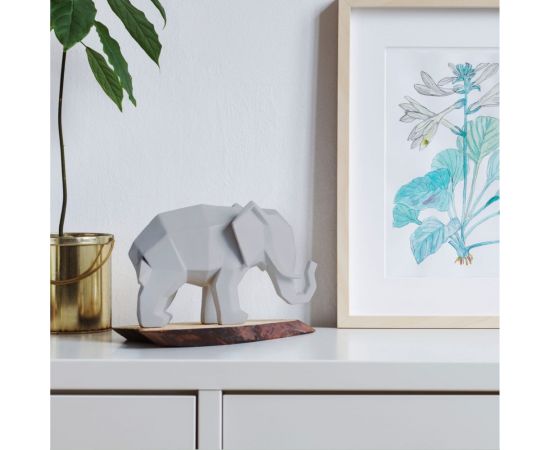 Аэрозольная краска Elcon для мебели, для декора, для металла, для пластика, для керамики, для стекла, для гипса, быстросохнущая, акриловая, серый туман, 520 мл 00-00462264 – изображение 6