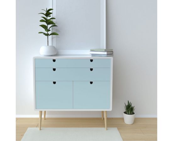 Аэрозольная краска Elcon для мебели, для декора, для металла, для пластика, для керамики, для стекла, для гипса, быстросохнущая, акриловая, голубое небо, аэрозоль, 520 мл 00-00462448 – изображение 7