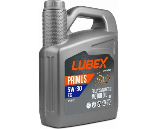 Синтетическое моторное масло Lubex PRIMUS EC 5W-30 SN, 5л L034-1310-0405 