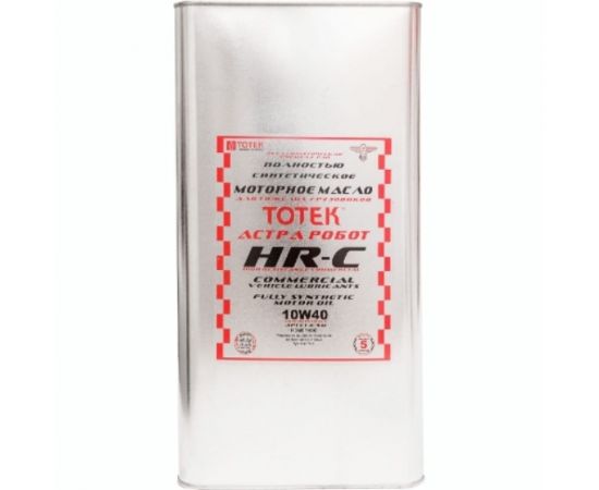 Моторное масло TOTEK HR-Commercial SAE 10W40 жесть, 5л HRC1040005 