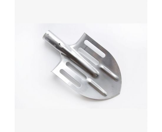 Облегченная штыковая лопата с ребрами жесткости СКОБЯНОЙ нержавейка t-2.0 009018 