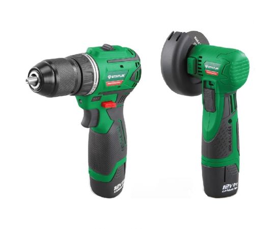 Дрель-шуруповерт CBL 12 Li и углошлифовальная машина SH 115 E STATUS 07126201 