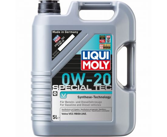 Масло моторное НС-синтетическое Special Tec V 0W-20 C5, 5 л LIQUI MOLY 20632 